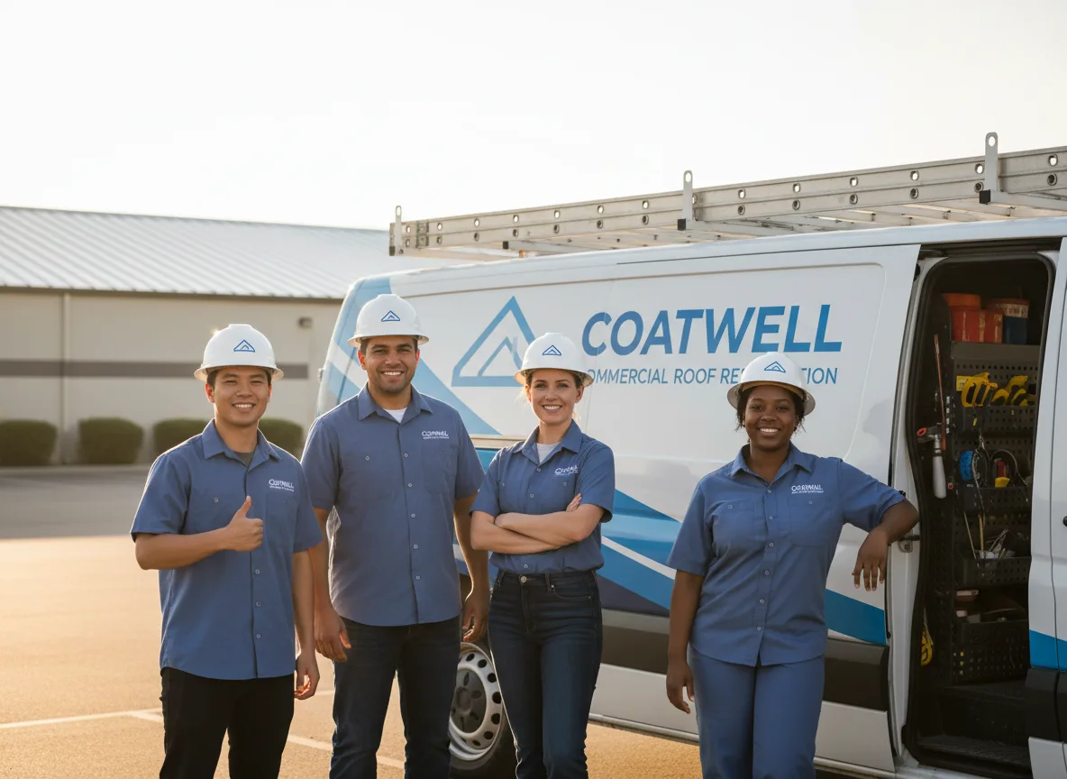 Commercial roof coating company in Lyon, MS